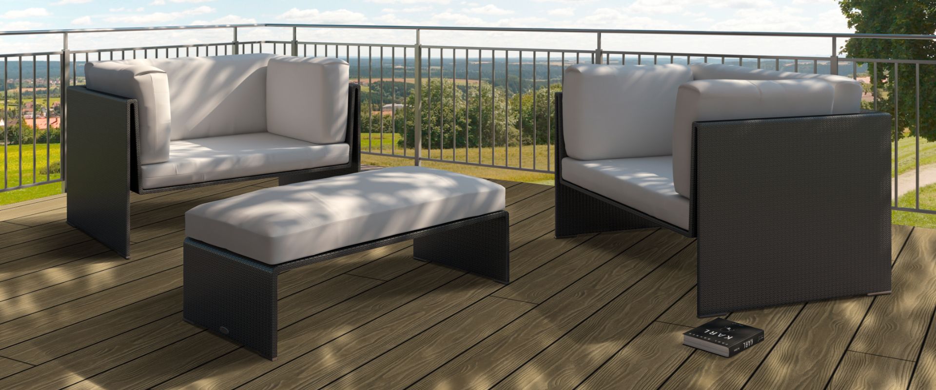 Arion Steineiche Sand Terrasse