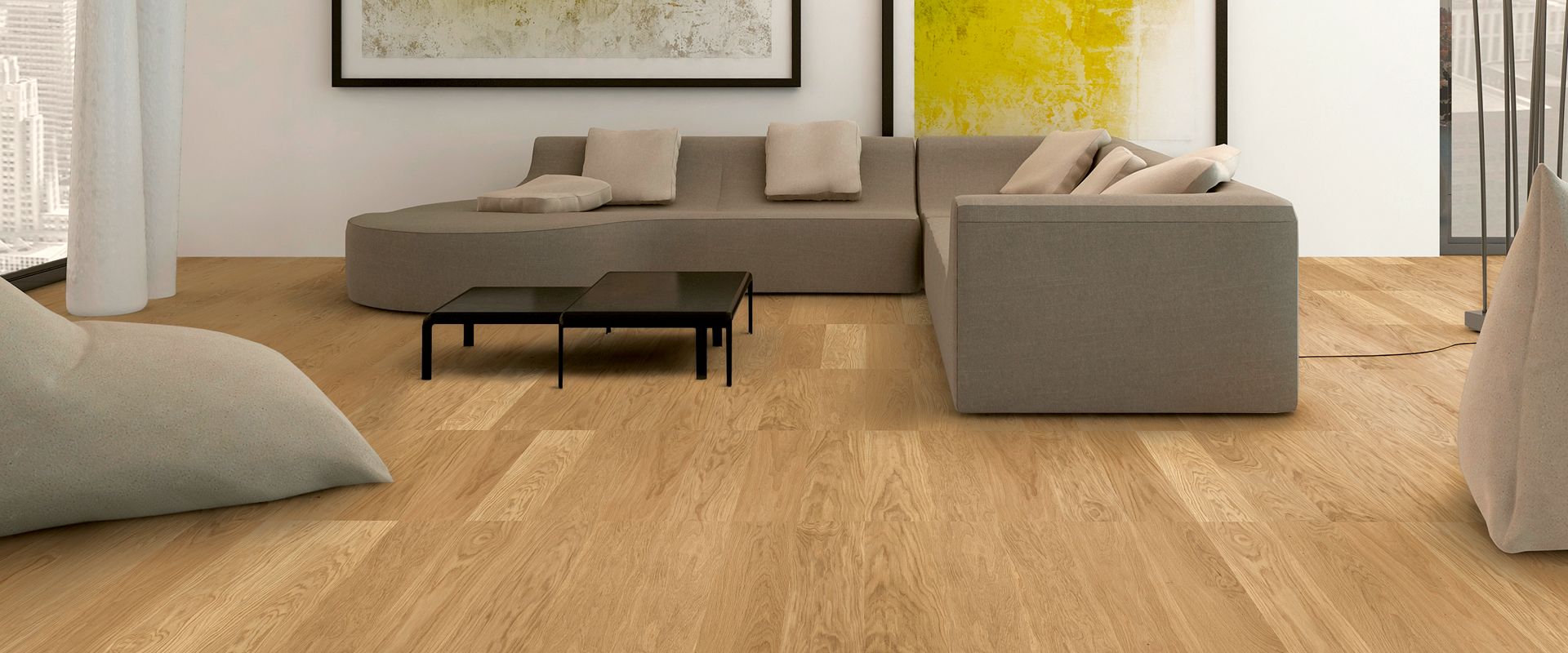 PERSEUS DOUBLE 700 Eiche Natur Natural Holzboden